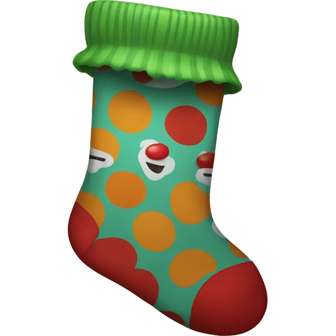 clown sock  emoji