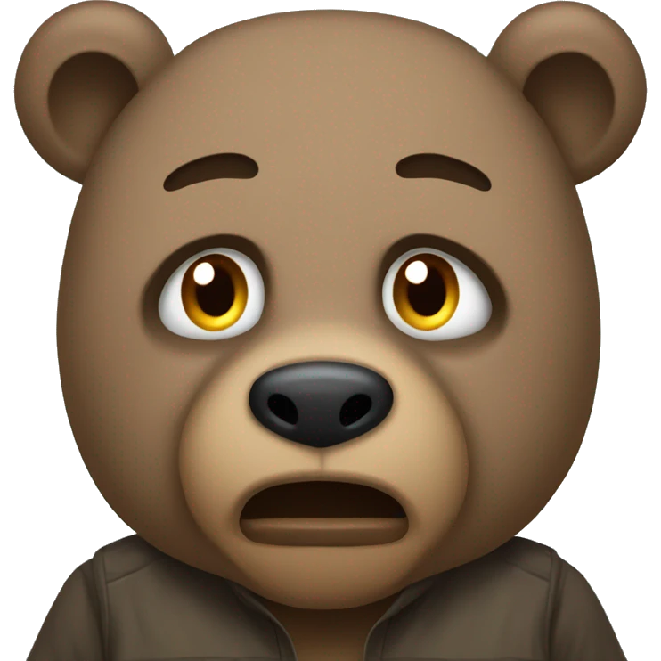 Kanye west bear emoji