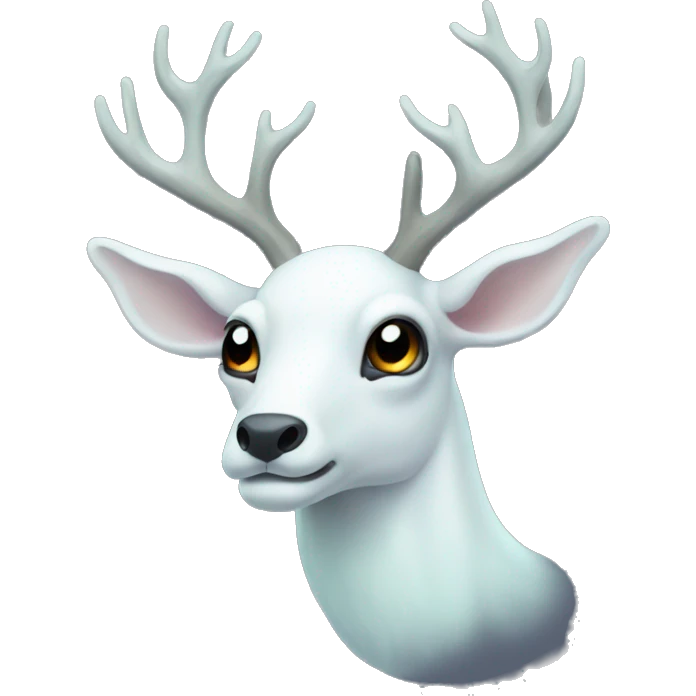 Ghost deer emoji