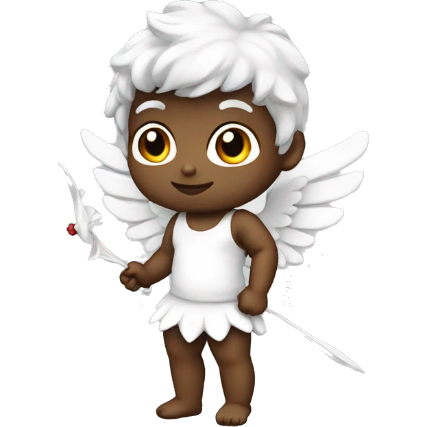 cupid white emoji