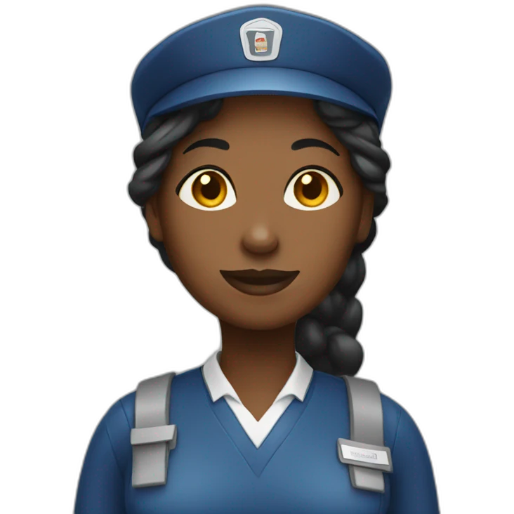 BLACK FEMALE MAILLADY emoji