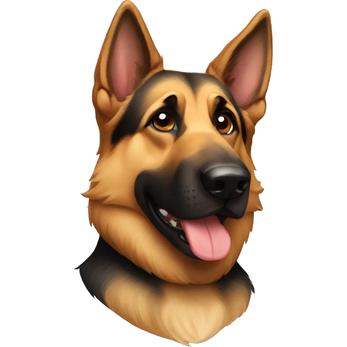 german shepard emoji
