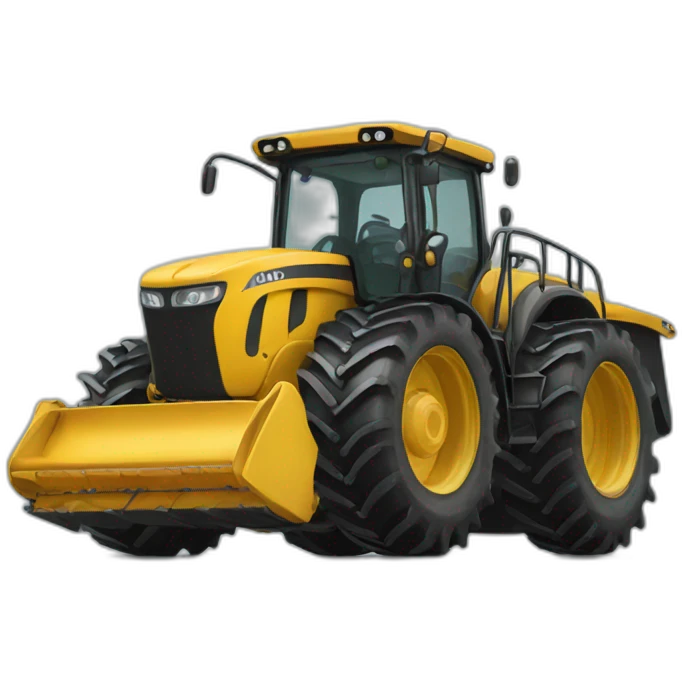 tractor harvester emoji