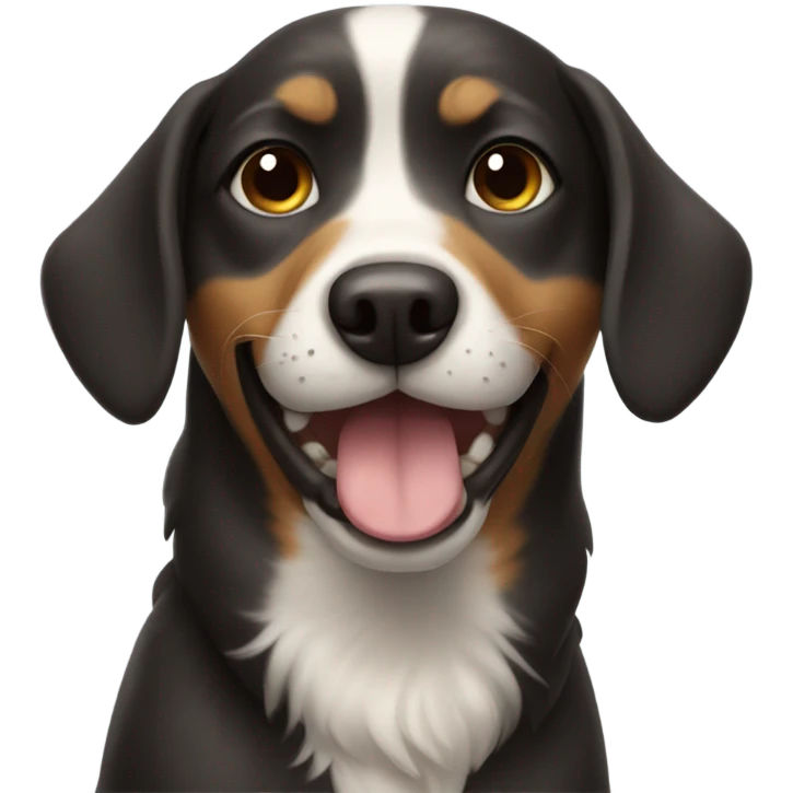 dog smiling emoji