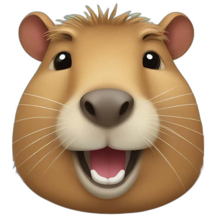 capybara smiling emoji