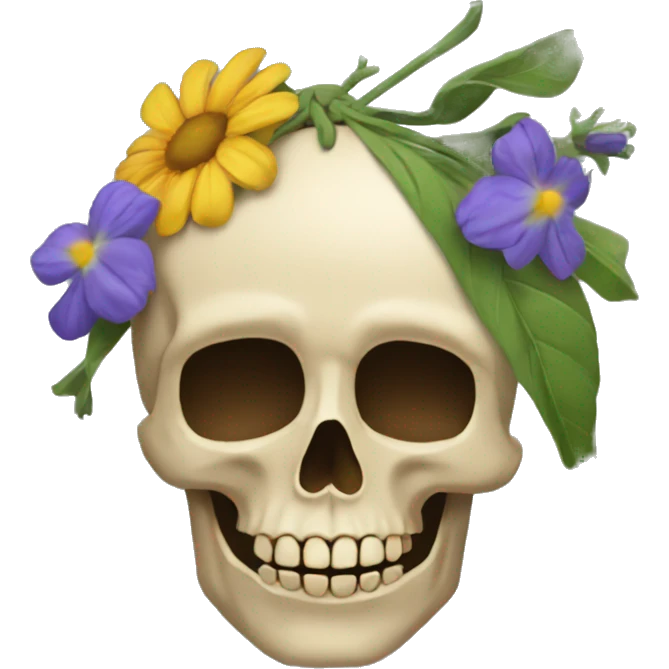 A boquete of dead flowers  emoji