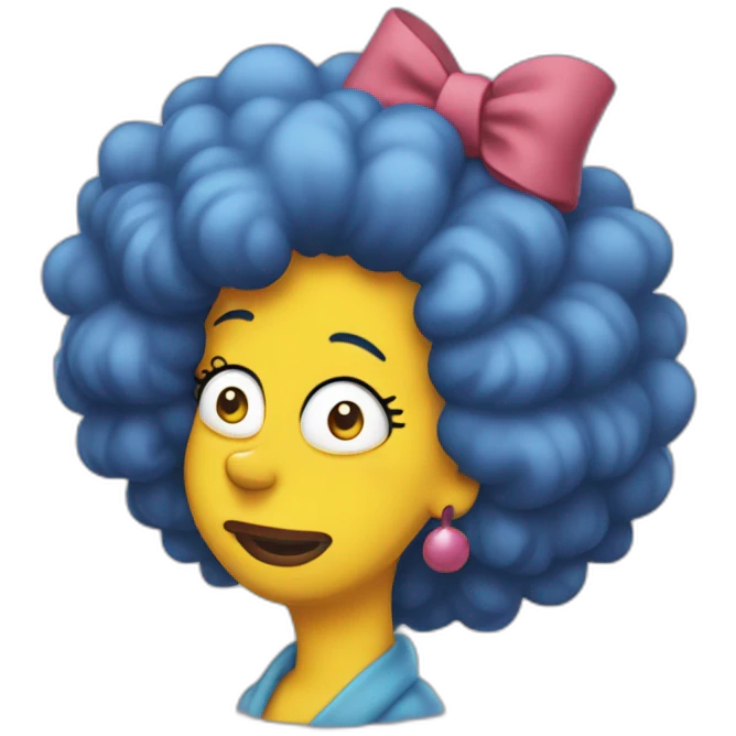 Marge simpson emoji