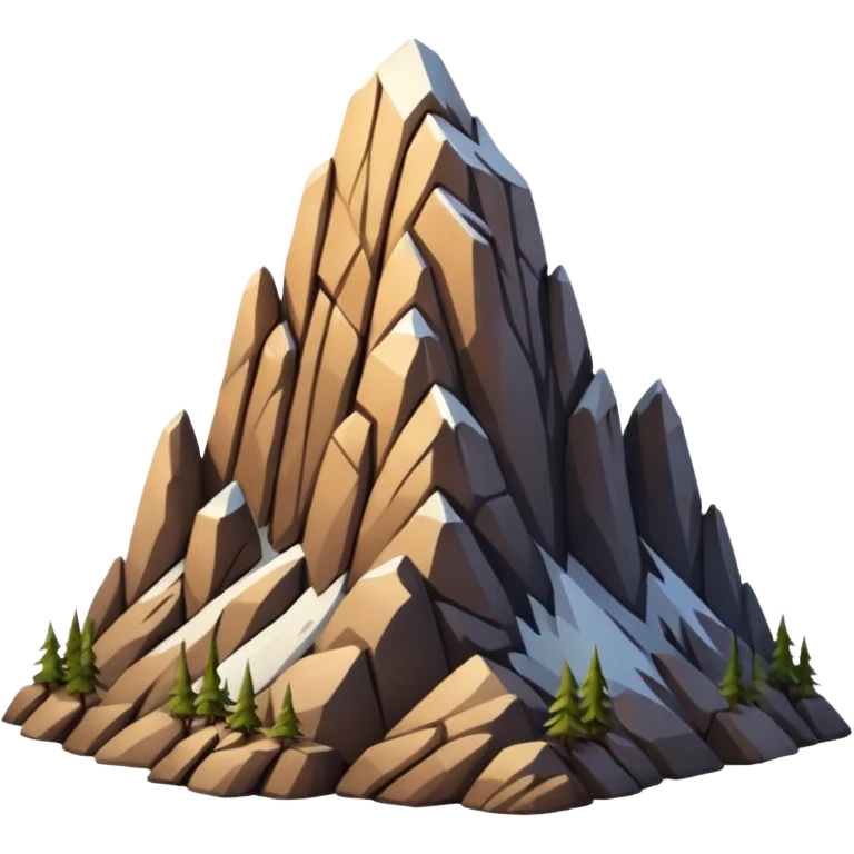 Mountain emoji