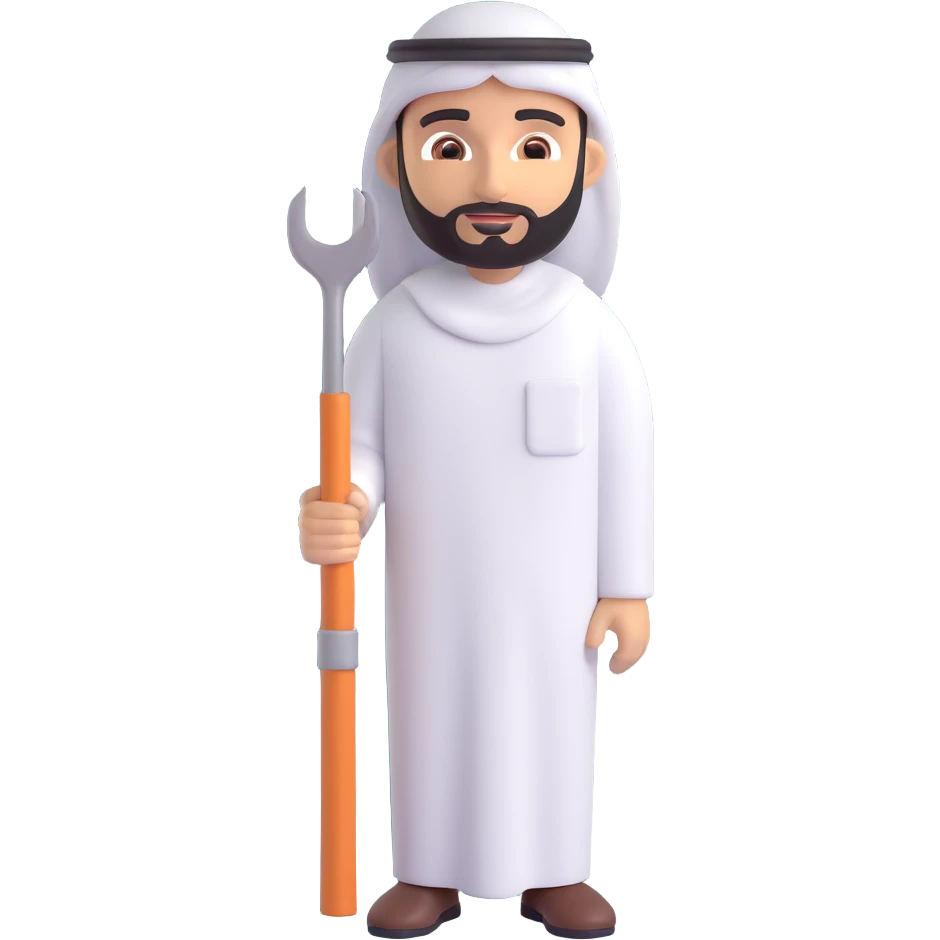 arab worker emoji