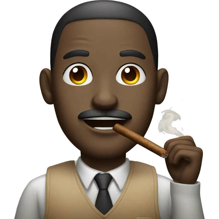 person with a cigar emoji