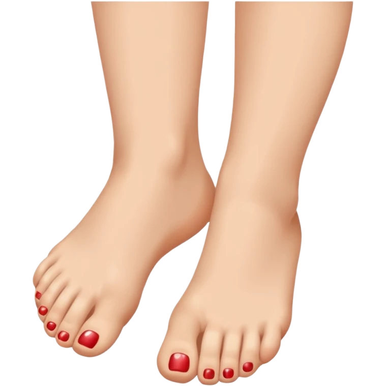 Pretty feet  emoji