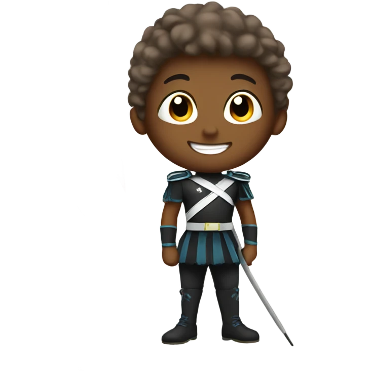 Colorguard boy emoji
