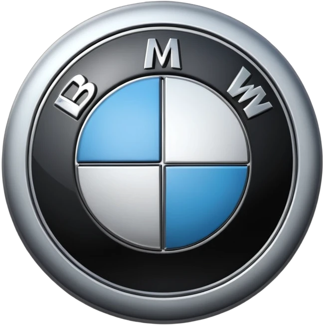 BMW logo emoji 3d emoji