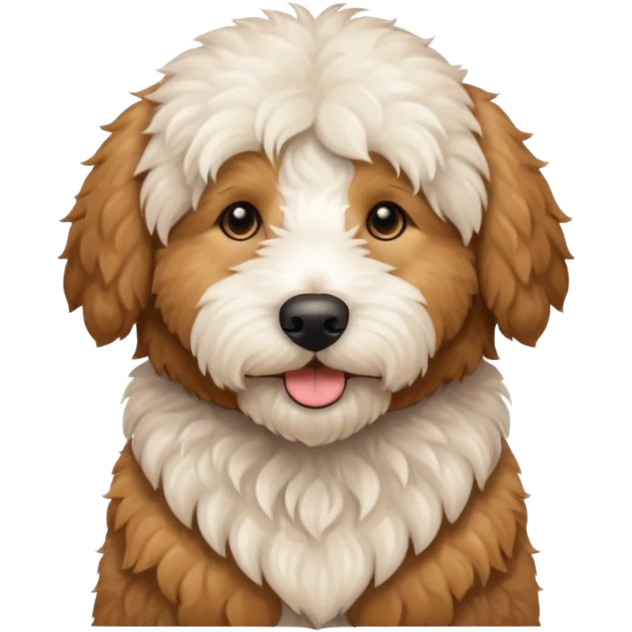 Golden doodle emoji