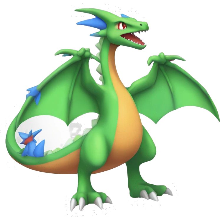  Latios-Flygon-Sceptile-Charizard-Fakemon full body emoji
