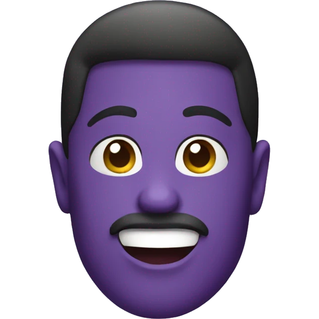 Purple applause emoji  emoji