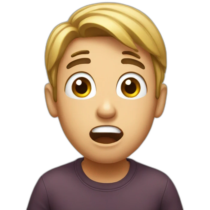 SURPRISED EMOJI emoji