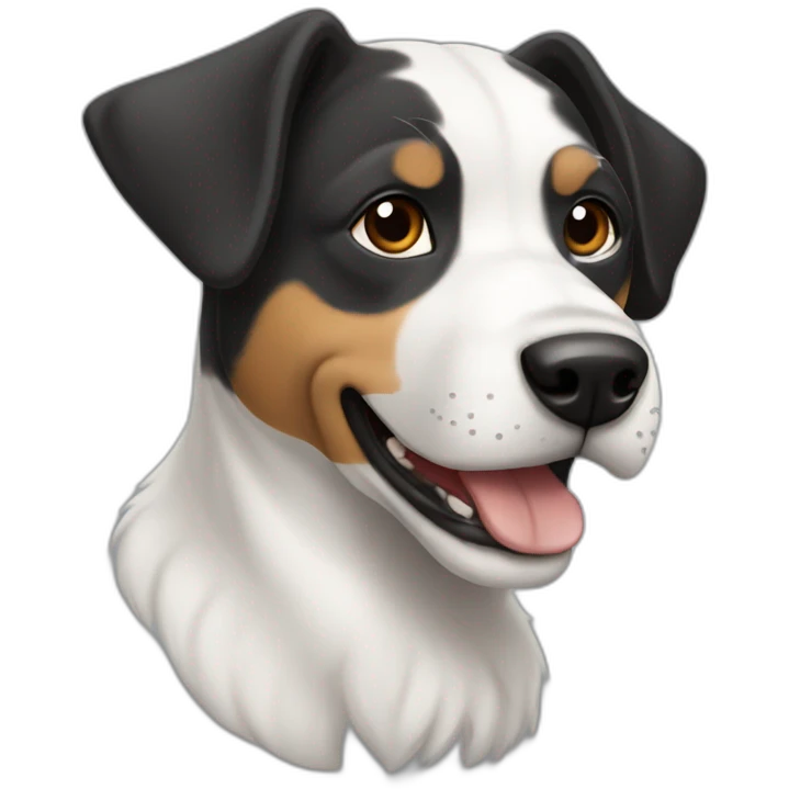 dog-with-white emoji