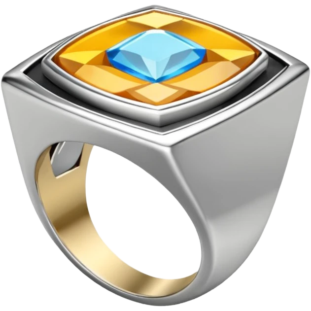 hace un anillo Versátil, combinable, quizá en capas o varios juntos. Que permita jugar. No muy pesado. Puede tener detalles modernos o trendy. emoji