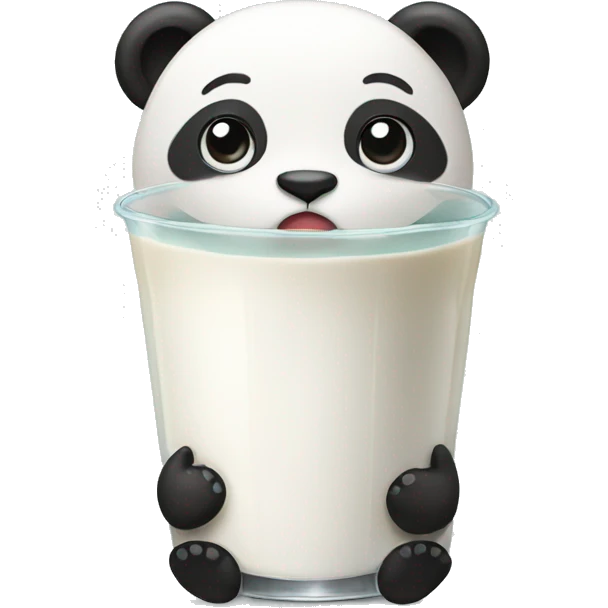 panda milk emoji