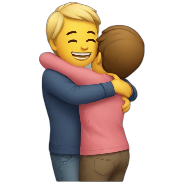 hugging emoji