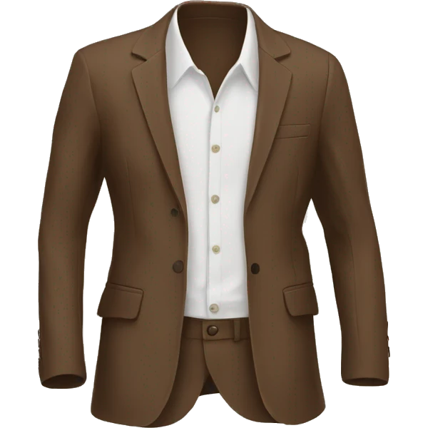Blazer Brown  emoji