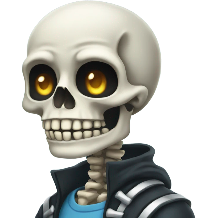 sans the skeleton emoji