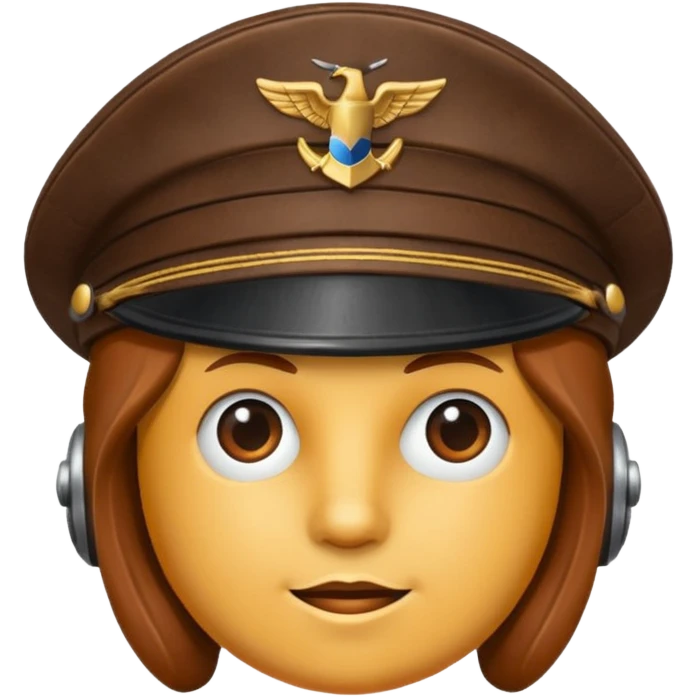 pilot hat emoji