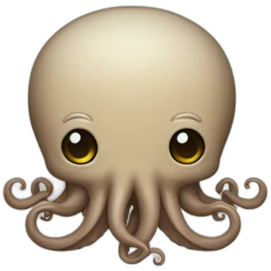 octopus with a beard emoji