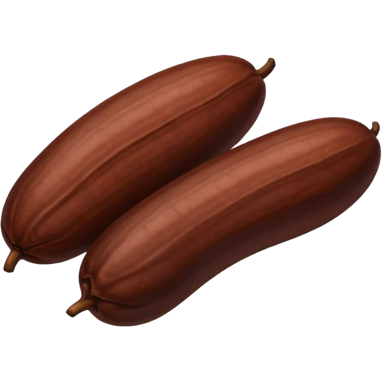 now generate beans of cocoa emoji