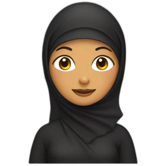 Women in burkini emoji