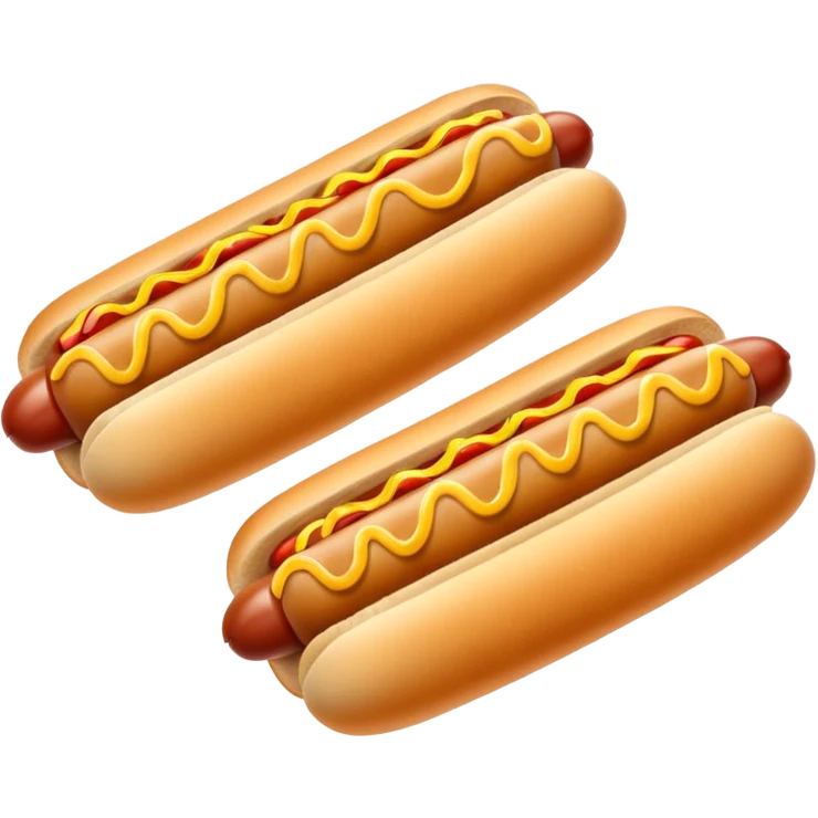 triple hotdog emoji