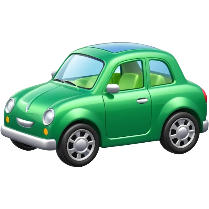 green car toy emoji