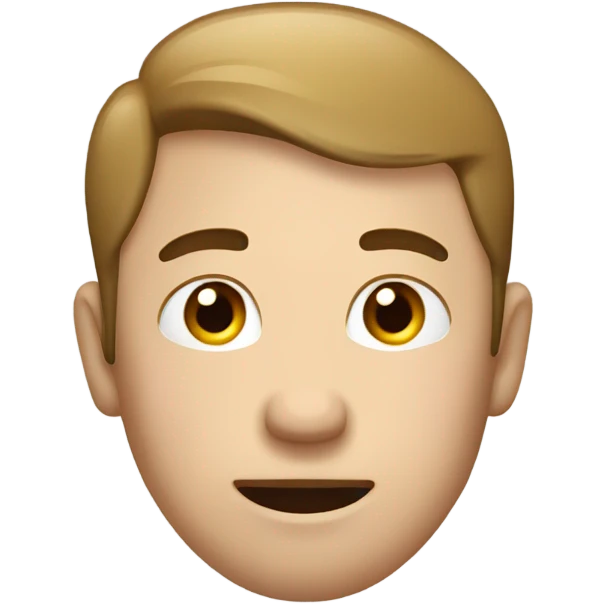 emoji of a man with his hand on his heart, eyes closed, head tilted slightly forward emoji