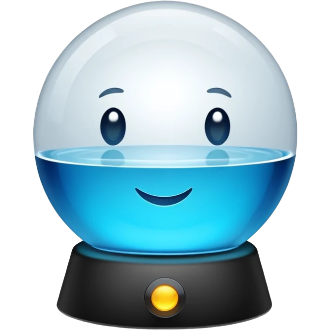 Led Water Orb Lamp emoji
