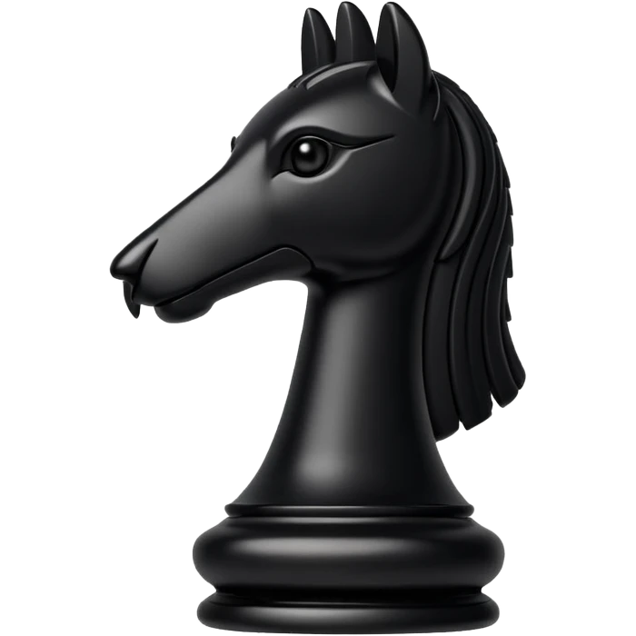 black chess piece, rook piece emoji