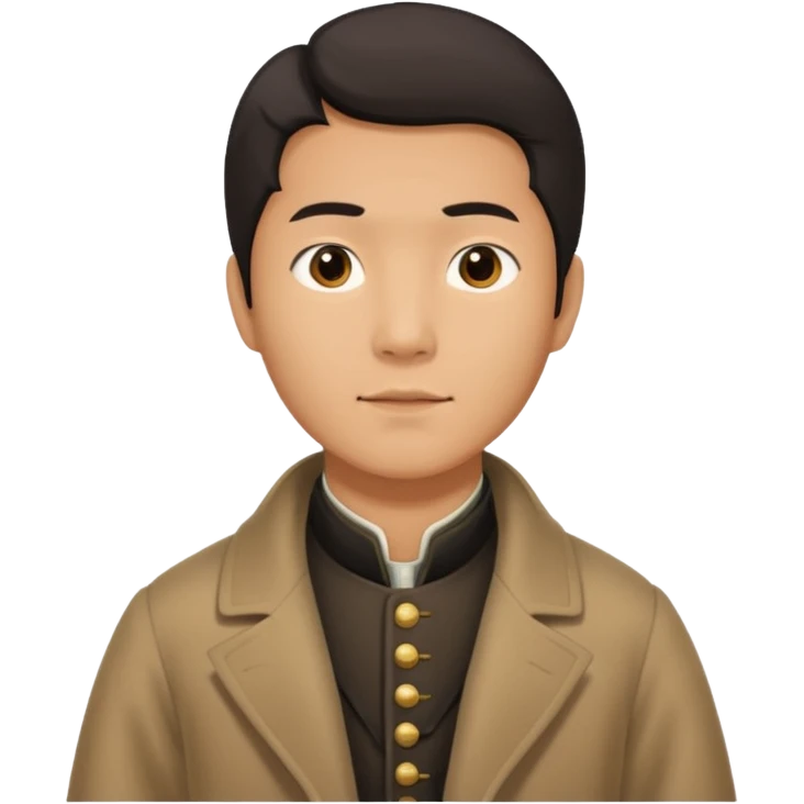 asain man in 1800s emoji