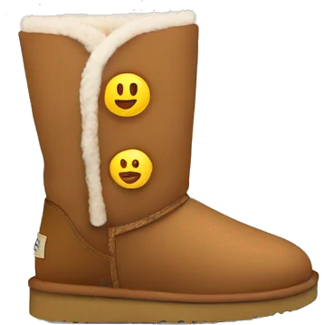 Ugg boots emoji