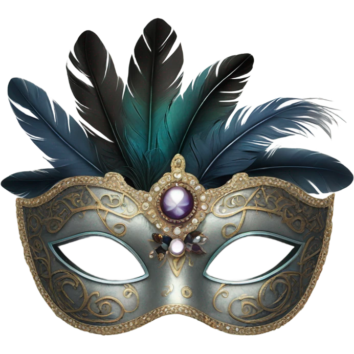 Masquerade eye mask emoji