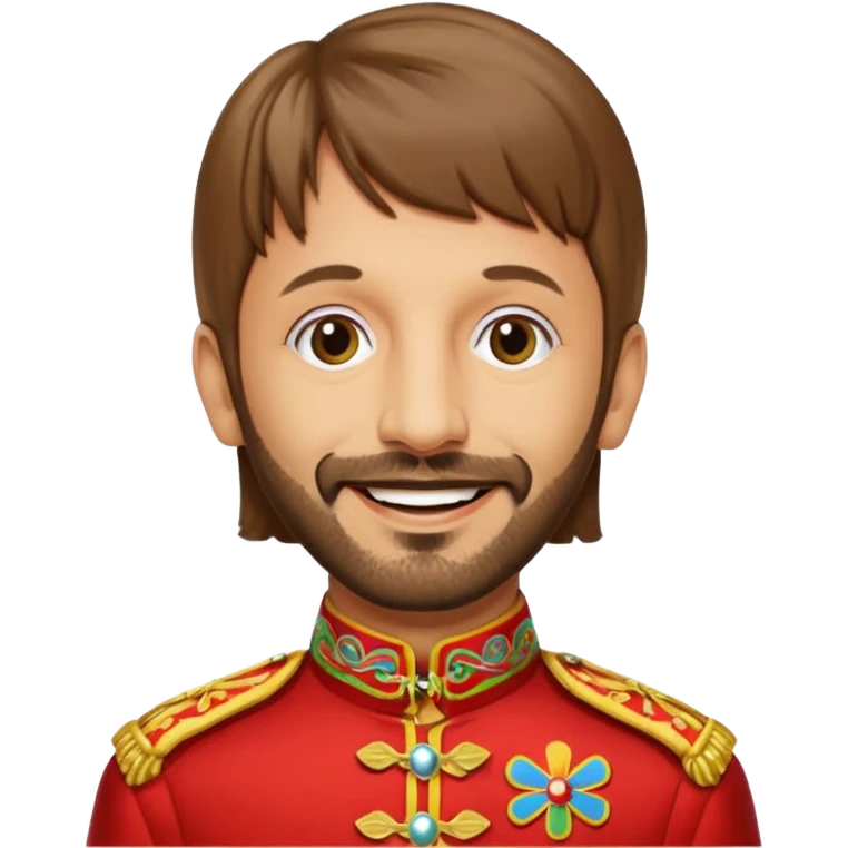 ringo starr in his sgt peppers costume emoji