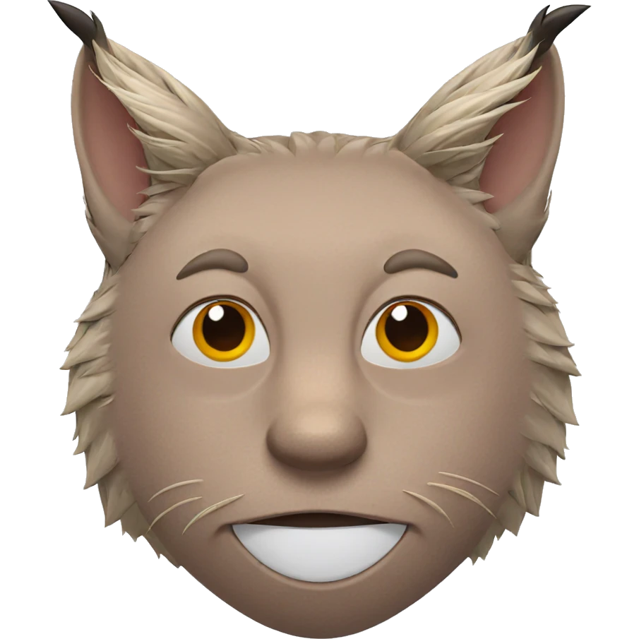 realistic cat with yellow eyes emoji