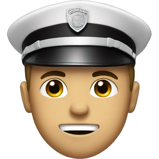 A cop that doesn't take money  emoji