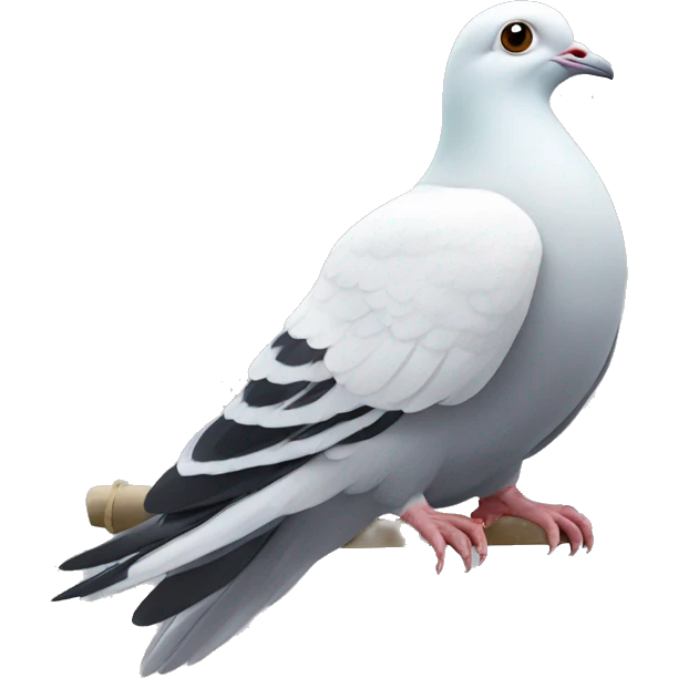 Pigeon Japanese flag emoji