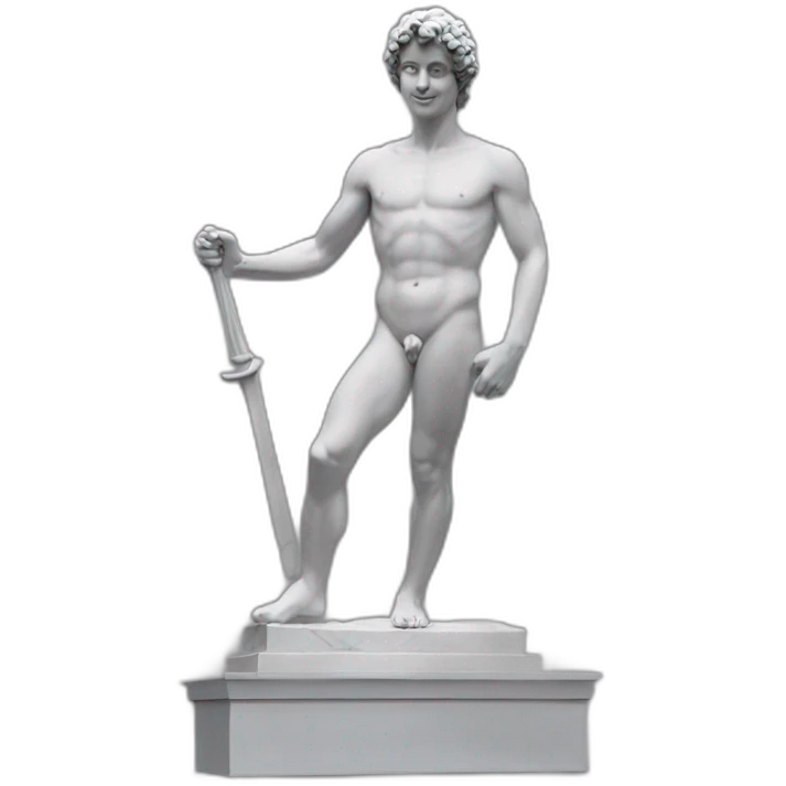 david statue michel-ange emoji