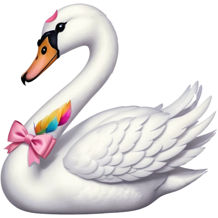 🦢🎀 emoji