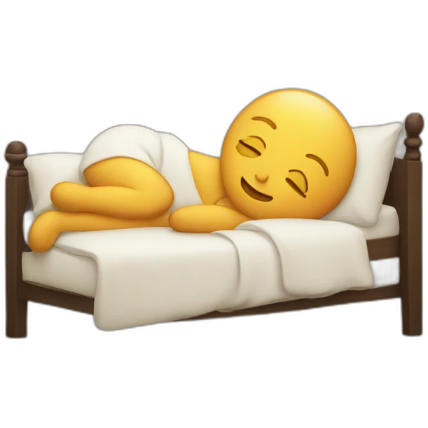 sleeping emoji crosed out emoji