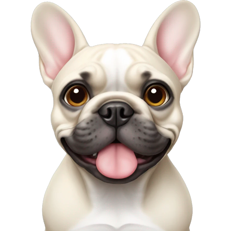 French bulldog emoji