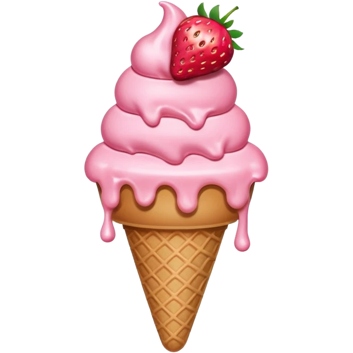 Ice Cream Strawberry Ice Cream Bar


 emoji
