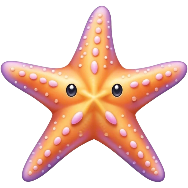 Pastel starfish  emoji