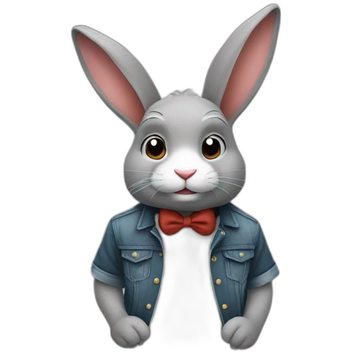 dj rabbit emoji